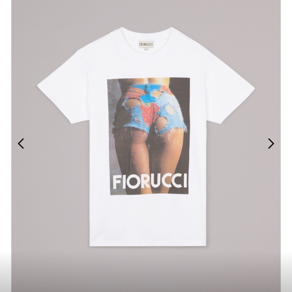 Fiorucci women’s organic cotton tee. Fits S - Picture 3 of 13